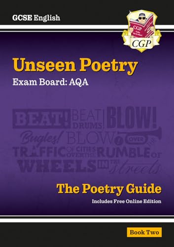 GCSE English AQA Unseen Poetry Guide - Book 2 includes Online Edition