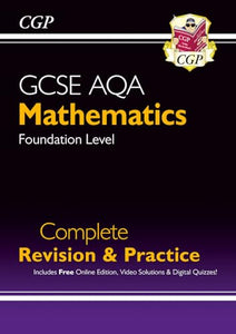 GCSE Maths AQA Complete Revision & Practice: Foundation inc Online Ed, Videos & Quizzes 