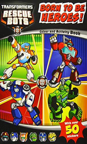 Transformers Rescue Bots Born Heroes Colouring & Activity