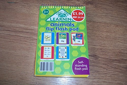 First Time Learning: Animals Flip Flash Pad