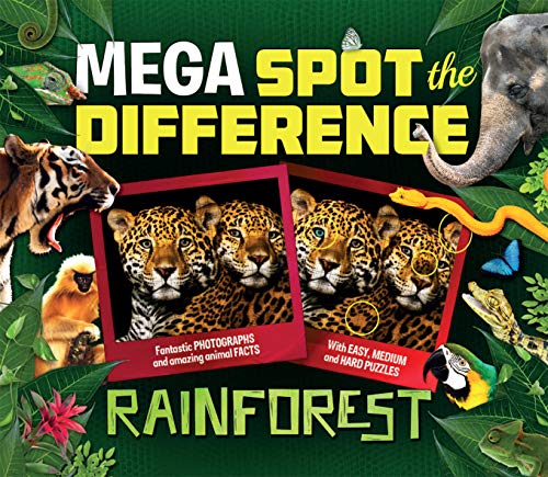 Mega Spot the Difference: Rainforest