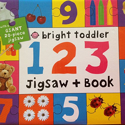 Bright Toddler 123 Jigsaw & Book Set