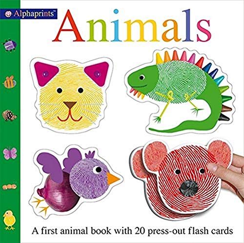 Alphaprint Animals Flashcd Bk