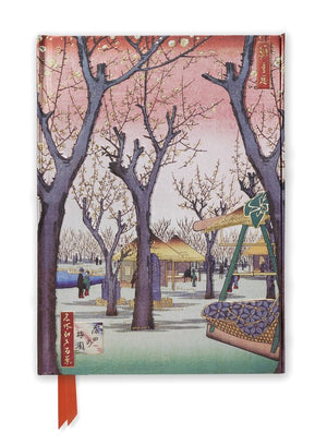 Utagawa Hiroshige: Plum Garden (Foiled Journal)