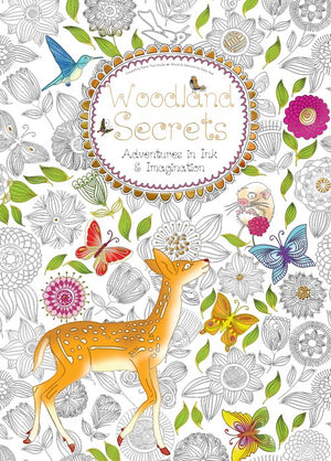 Woodland Secrets (Colouring Book)