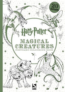 Harry Potter Magical Creatures Postcard Colouring Book 