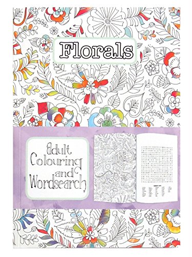 Adult Colouring & Word Search Book