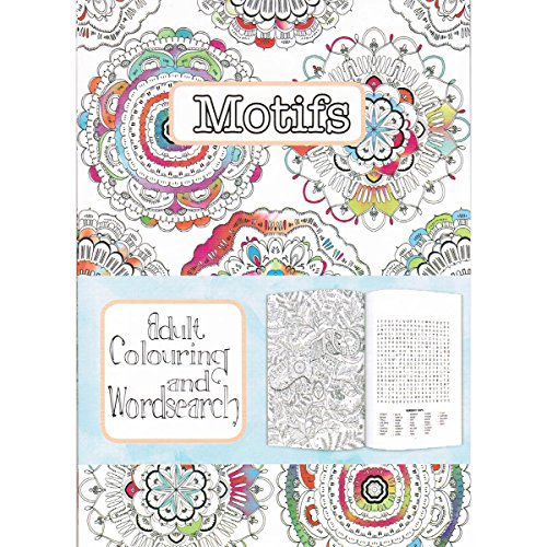 Adult Colouring & Word Search Book