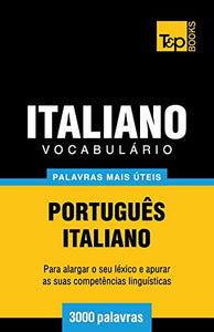 Vocabulário Português-Italiano - 3000 palavras mais úteis 