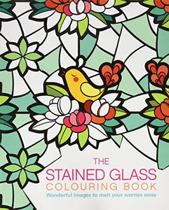 The Stained Glass Colouring Book 