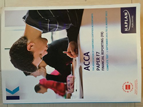 F7 Financial Reporting - Complete Text