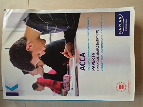 F9 Financial Management - Complete Text