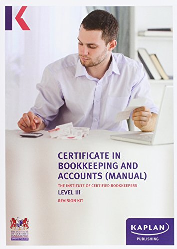 ICB Level III Certificate in Bookkeeping (Manual) - Exam Kit