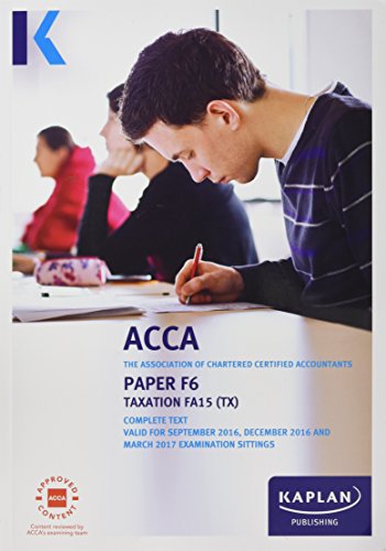 F6 Taxation - Complete Text
