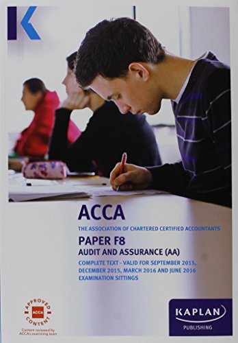 F8 Audit and Assurance - Complete Text