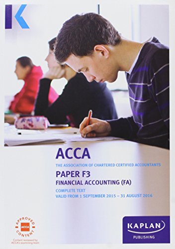 F3 Financial Accounting - Complete Text