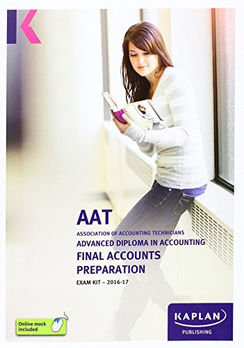 AAT Final Accounts Preparation - Exam Kit