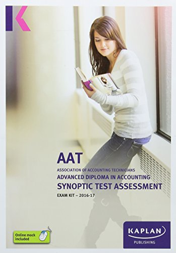Advanced Diploma Synoptic Test Assessmen
