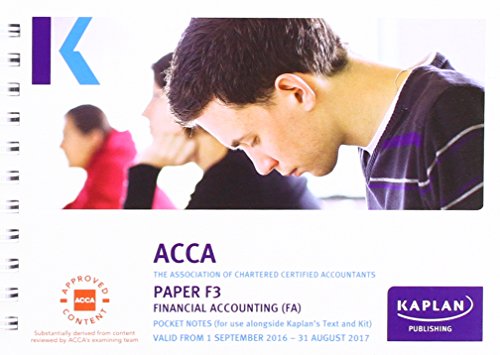ACCA F3 Financial Accounting (International and UK) - Pocket Notes