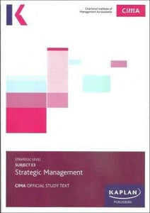 E3 STRATEGIC MANAGEMENT - Study Text 