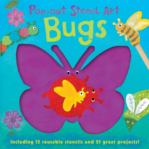 Pop-out Stencil Art: Bugs