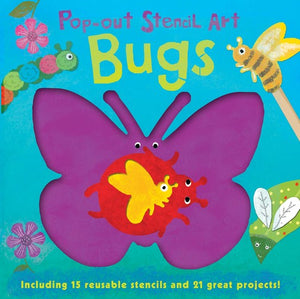 Pop-out Stencil Art: Bugs