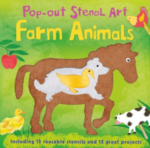 Pop-out Stencil Art: Farm Animals