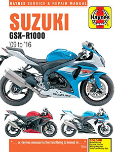 Suzuki GSX-R1000 (09 - 16) Haynes Repair Manual 