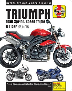 Triumph 1050 Sprint, Speed Triple & Tiger (05 - 15) 