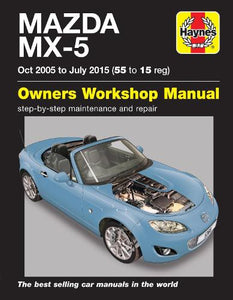 Mazda MX-5 (Oct 05 - July 15) 55 to 15 Haynes Repair Manual 