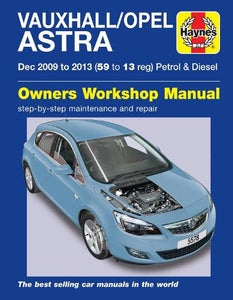 Vauxhall/Opel Astra (Dec 09 - 13) 59 to 13 