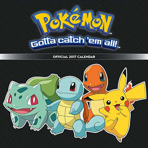Pokemon Official 2017 Square Calendar