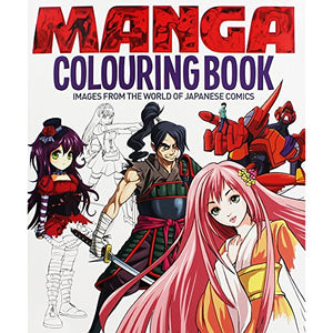 Manga Colouring Book