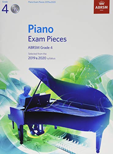 Piano Exam Pieces 2019 & 2020, ABRSM Grade 4, with CD