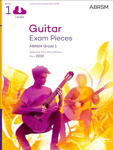Guitar Exam Pieces from 2019, ABRSM Grade 1, with audio