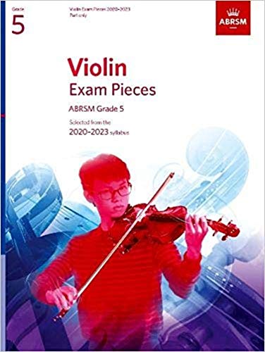 Violin Exam Pieces 2020-2023, ABRSM Grade 5, Part