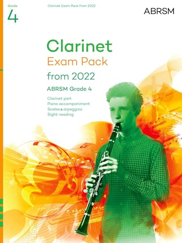 Clarinet Exam Pack from 2022, ABRSM Grade 4