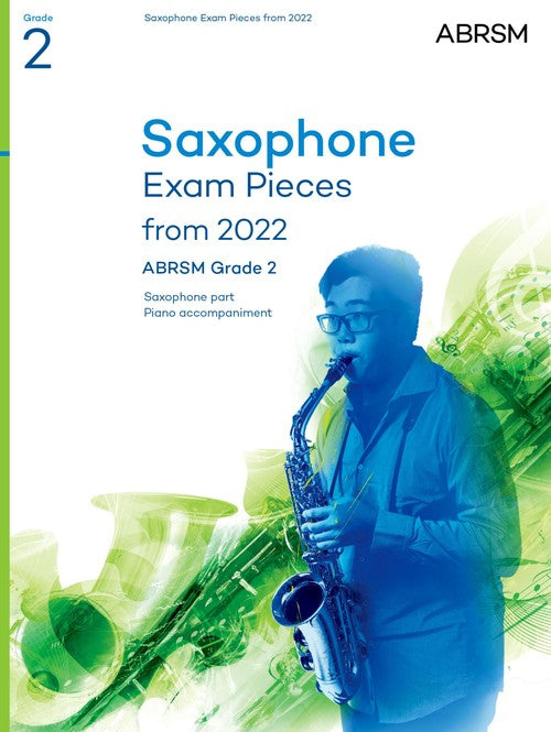 Saxophone Exam Pieces from 2022, ABRSM Grade 2