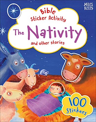 Bible Sticker Activity: The Nativity By Vic Parker | World of Books