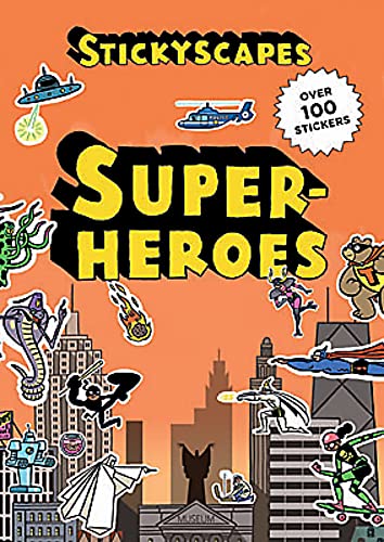 Stickyscapes Superheroes