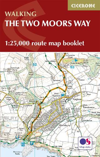 Two Moors Way Map Booklet