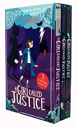 A Girl Called Justice Jones Series 3 Books Collection Box Set By Elly Griffiths (A Girl Called Justice, The Smugglers' Secret & The Ghost in the Garden)