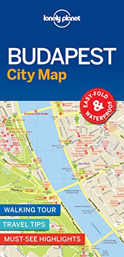 Lonely Planet Budapest City Map