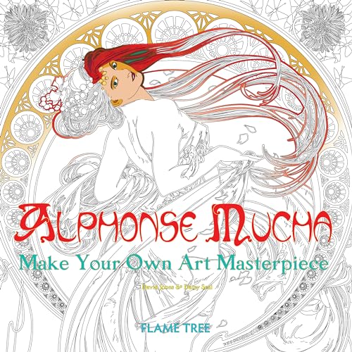 Alphonse Mucha (Art Colouring Book)