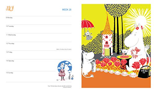Moomin Desk Diary 2018