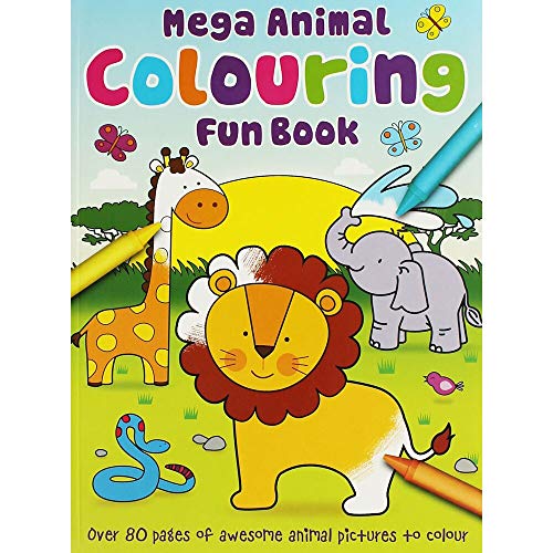 Bumper Animal Colouring Book