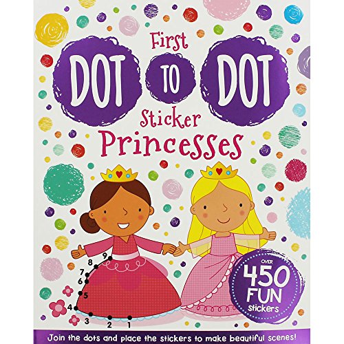 My First Sticker Dot-to-Dot: Princesses