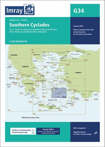G34 Southern Cyclades (East Sheet)