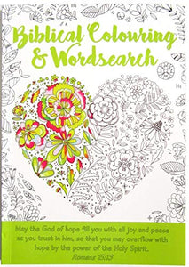 Biblical Colouring & Wordsearch Book: Heart 