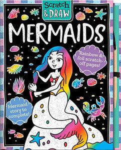 Scratch and Draw Mermaids - Scratch Art Activity Book 